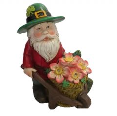 Flower Cart Solar Leprechaun